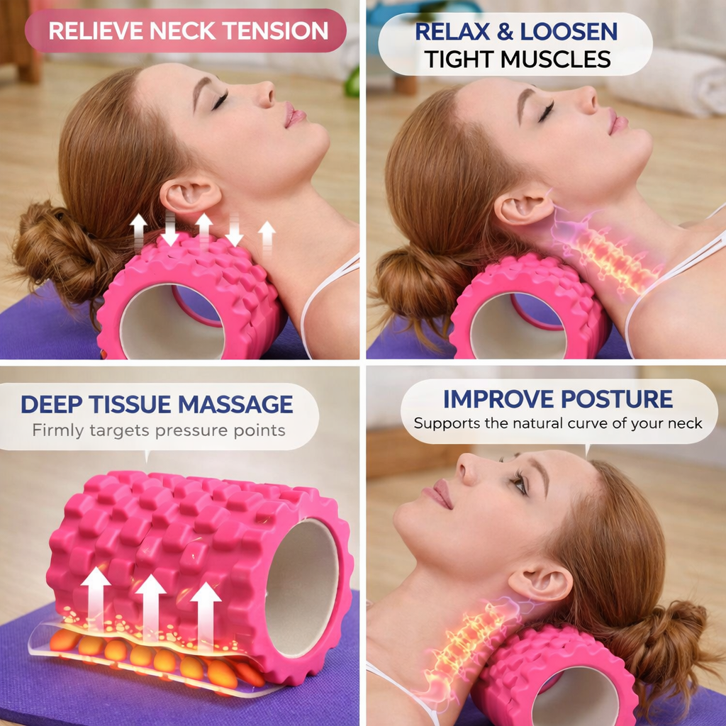 Cork Yoga Roller|أسطوانة يوغا من الفلين