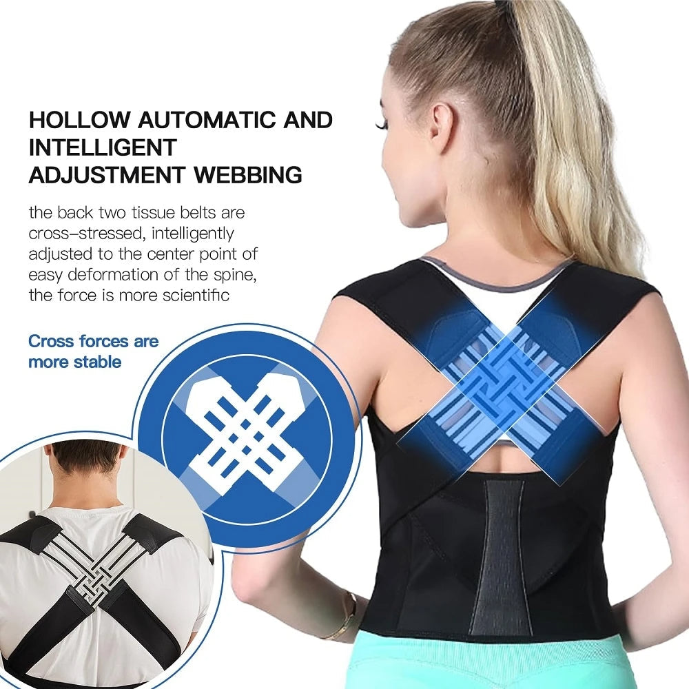 Adjustable Back Posture Belt|حزام دعم الظهر القابل للتعديل